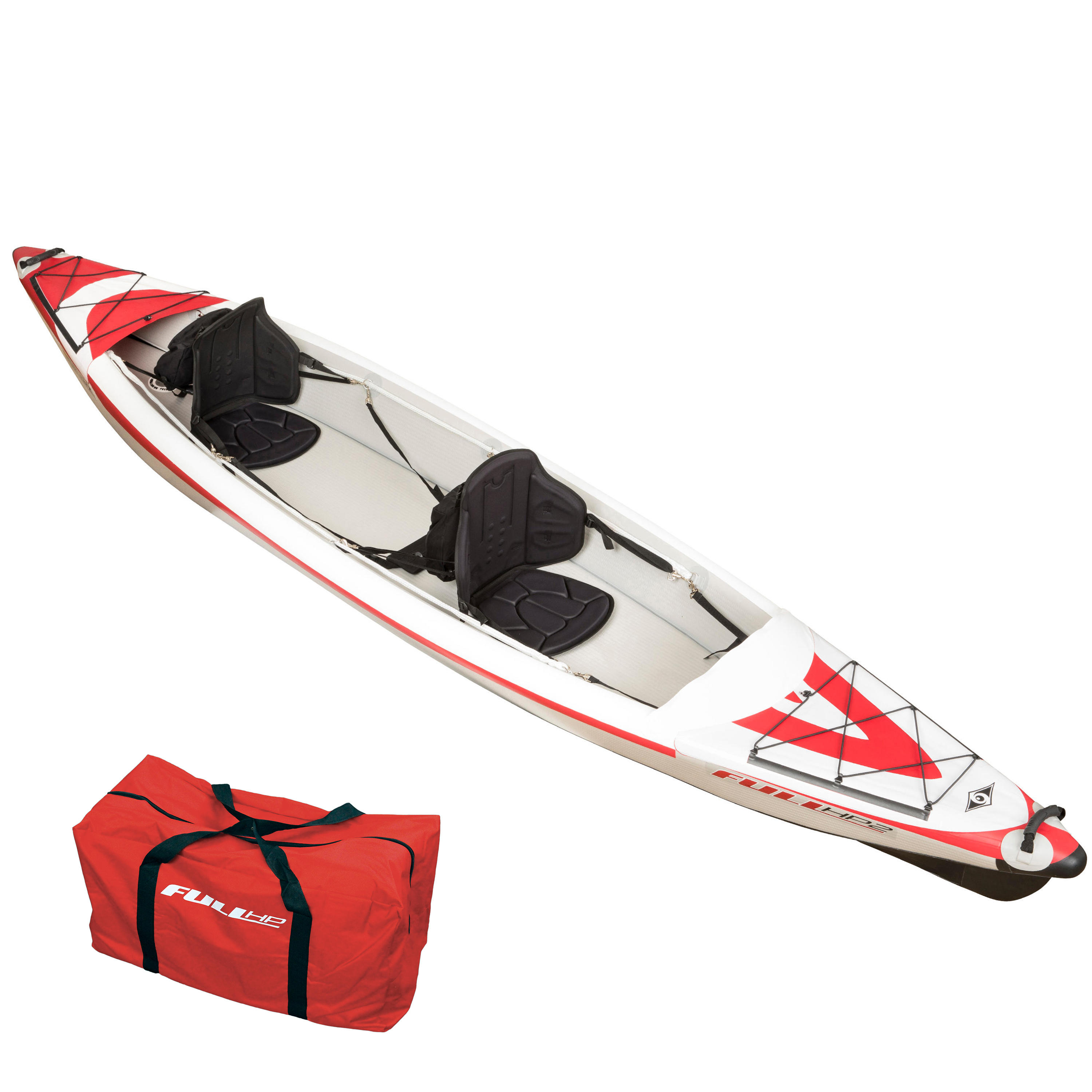 CANOE KAYAK GONFLABLE YAKKAIR BIC FULL HAUTE PRESSION 2 PLACES Bic | Decathlon